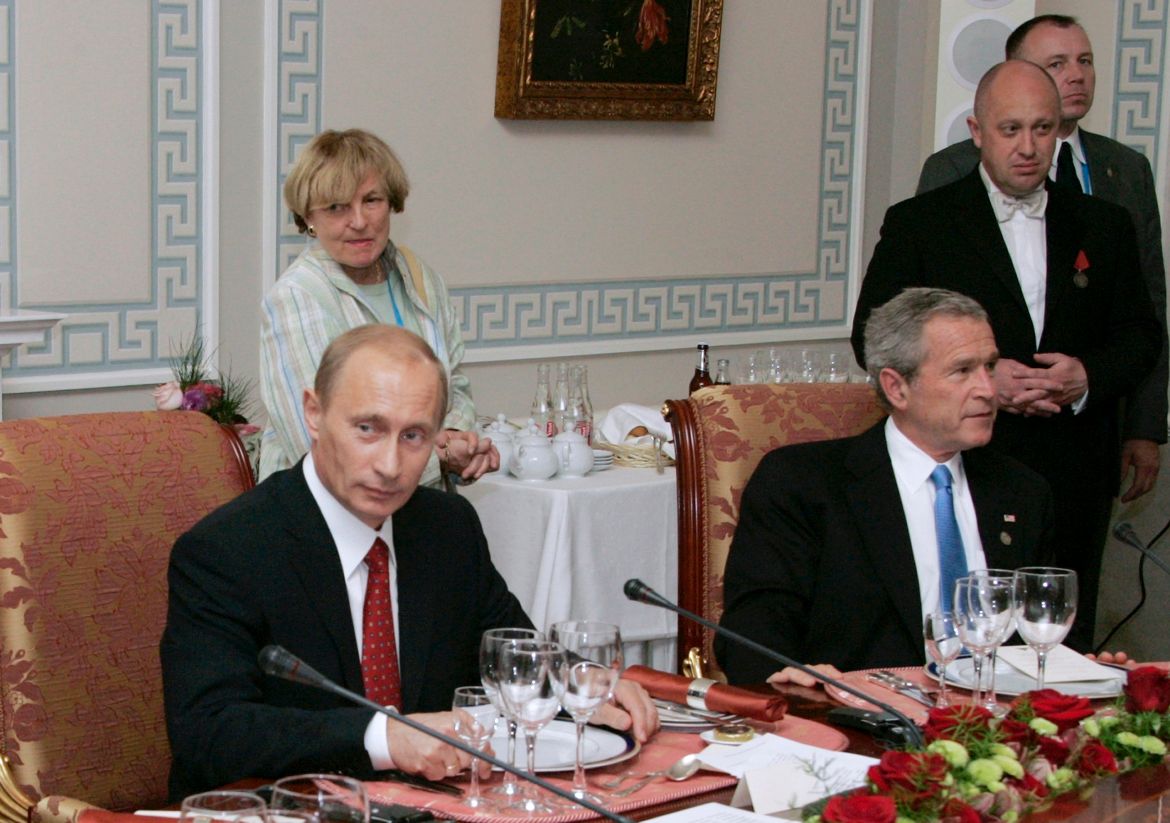 Yevgeny Prigozhin, chief of Russian private mercenary group Wagner
