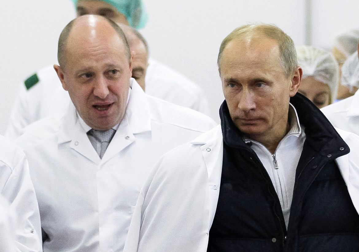 Yevgeny Prigozhin, chief of Russian private mercenary group Wagner