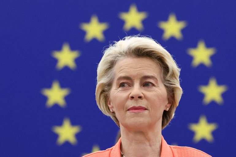 European Commission President Ursula von der Leyen