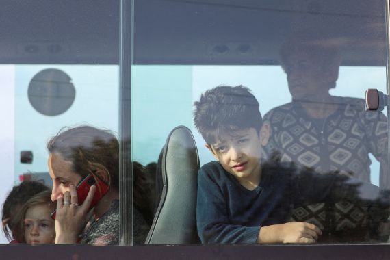 Refugees from Nagorno-Karabakh region
