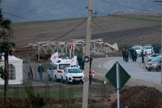 Refugees from Nagorno-Karabakh region