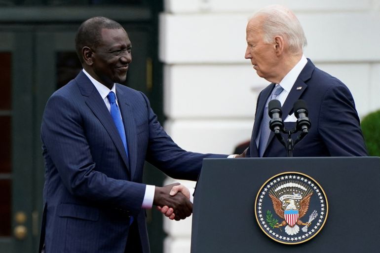 Ruto and Biden discussed a Kenyan-led police mission in Haiti, investments, trade and joint military operations during Ruto’s state visit