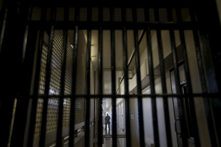 California's death row in San Quentin State Prison