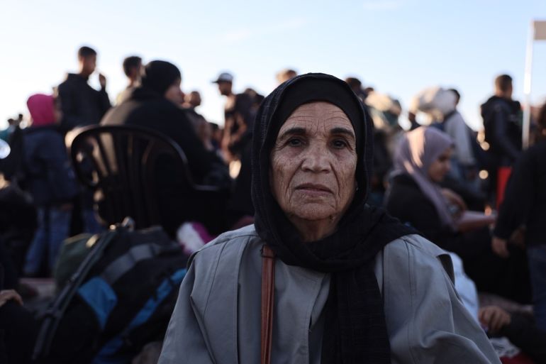 Nada Awadallah has made the journey towards northern Gaza alone