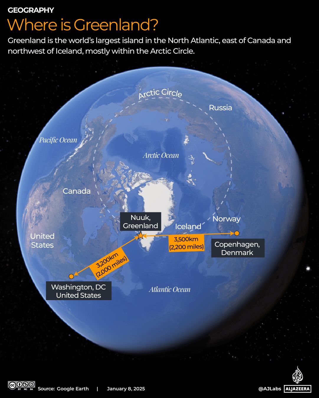 INTERACTIVE - Where is Greenland Map