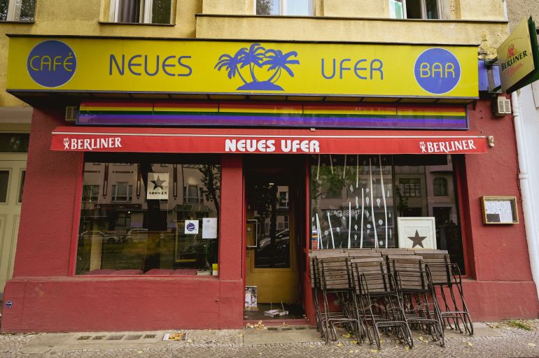 Neues Ufer was David Bowie’s favourite drinking spot in West Berlin and is said to have been the first gay bar in town in 1977