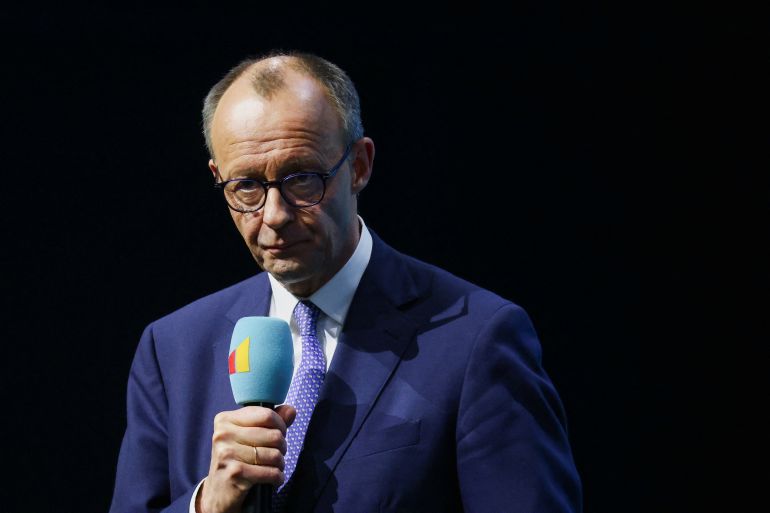 German conservative CDU candidate