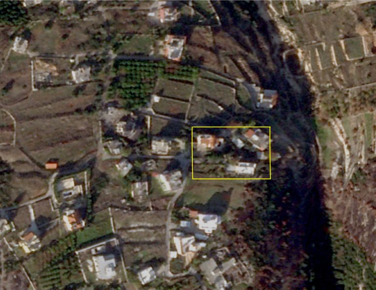 Abbas Awada’s house was intact on Dec 3, 2024