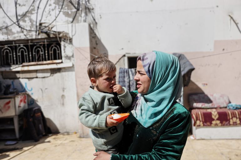 The story of the lost child in Gaza 2025 [Abdelhakim Abu Riash/Al Jazeera]