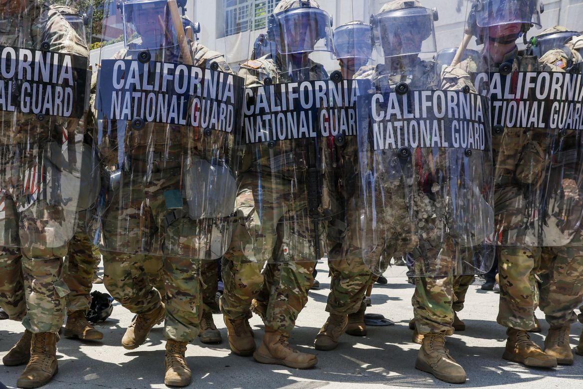 Protests intensify in Los Angeles as National Guard troops deploy
