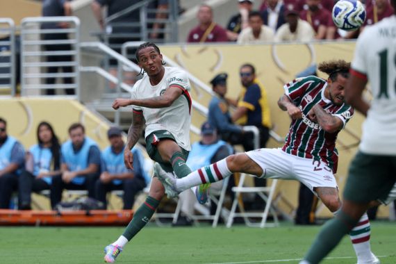 FIFA Club World Cup - Semi Final - Fluminense v Chelsea - Chelsea's Joao Pedro scores their first goal