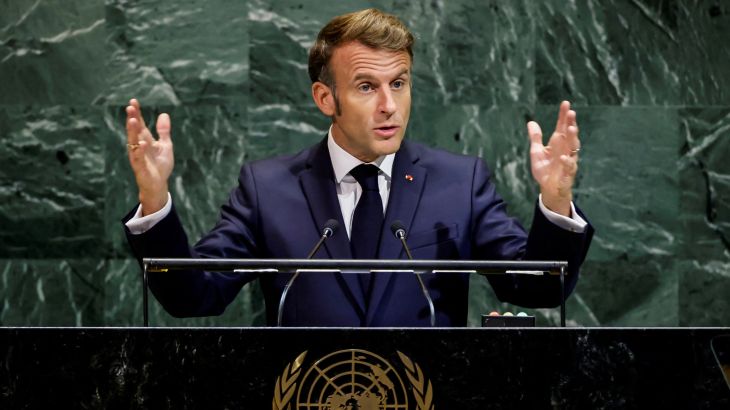 French President Emmanuel Macron