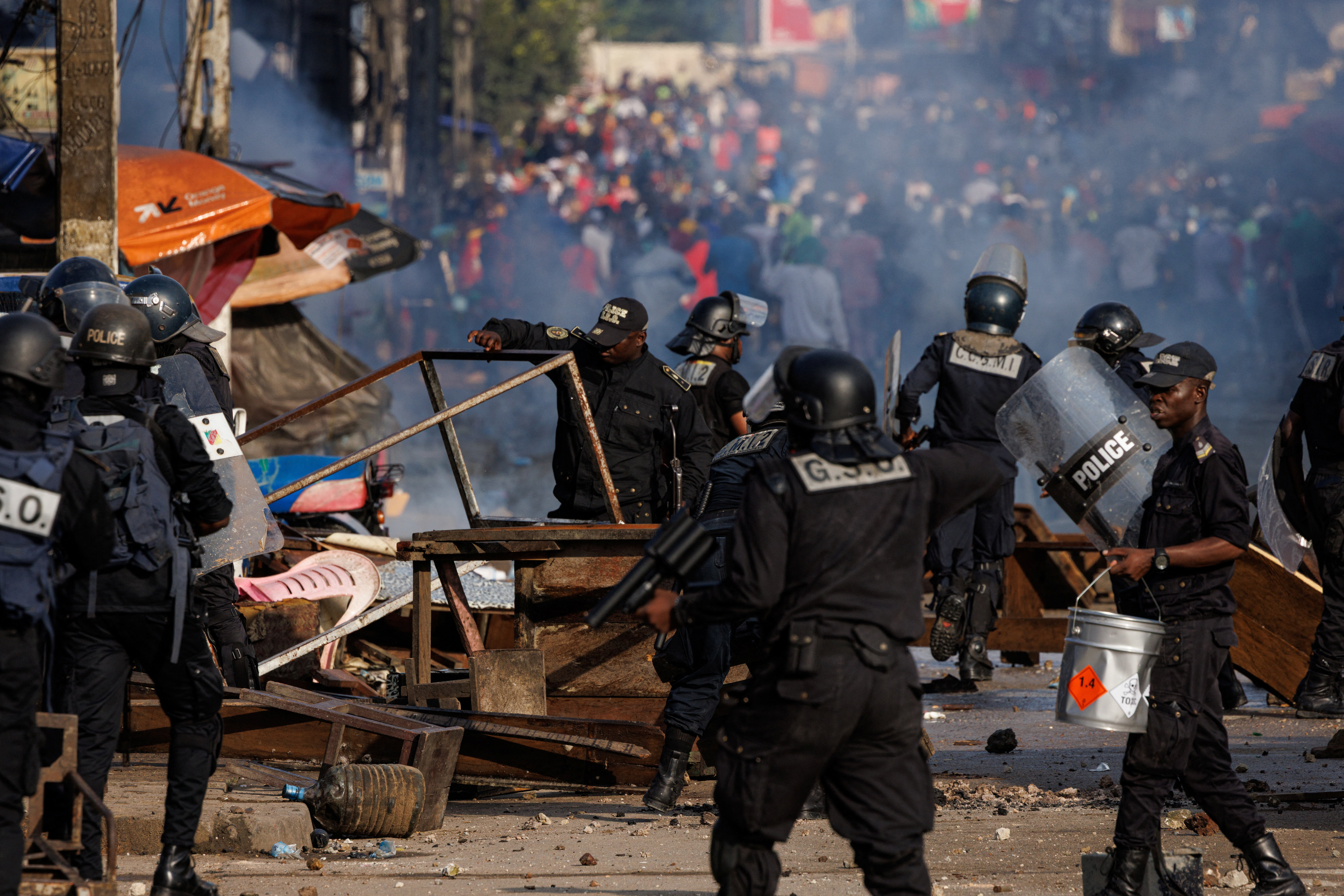 Four dead in Cameroon opposition protests ahead of election results