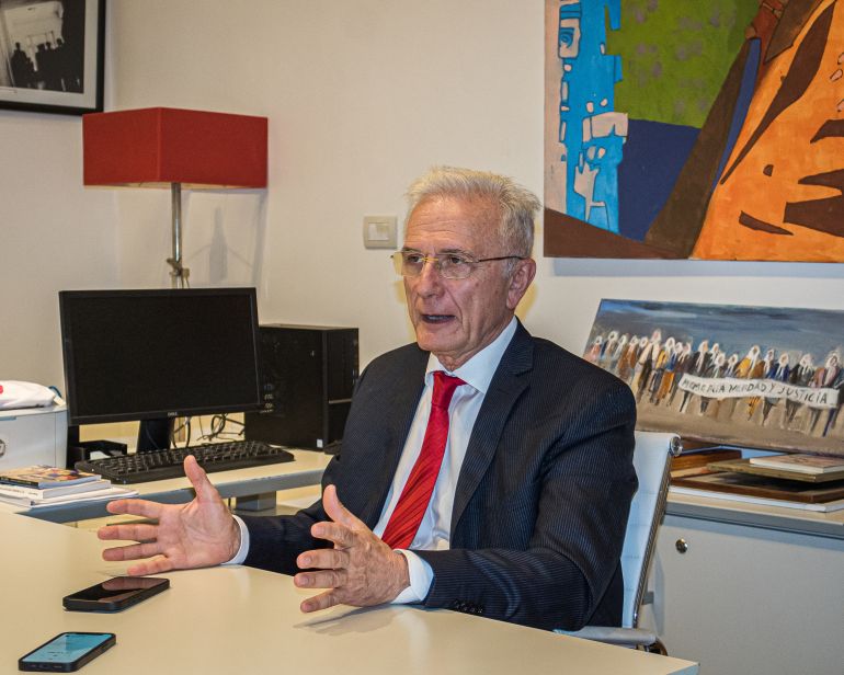 Felix Barbone, a doctor, has led a team of volunteers in treating protesters injured during the recent demonstrations