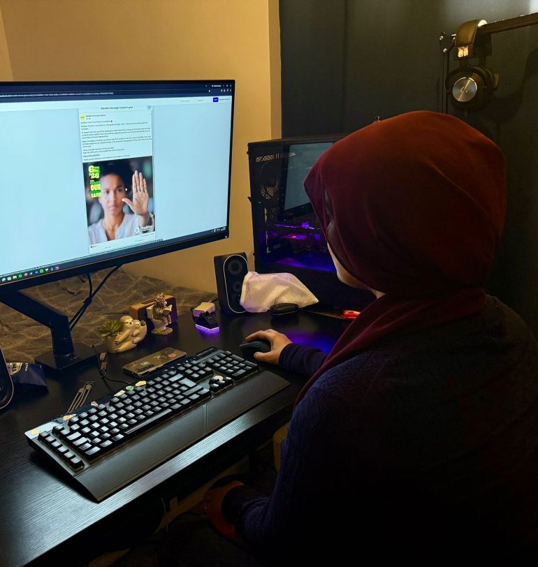 Nabila has been documenting incidents of racism in Essex, her home county [Courtesy of Nabila]