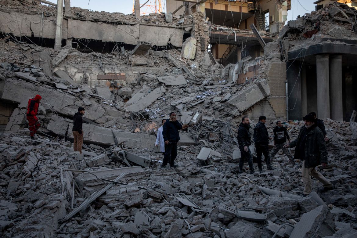 Explosions rock Tehran as Israel intensifies strikes on government sites