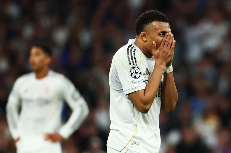 Real Madrid's Kylian Mbappe leads the La Liga and Champions League challenge