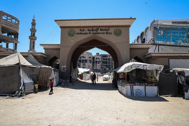 Islamic University of Gaza has suffered immense damage from Israeli bombing