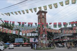 Lal Chowk in Muzaffarabad. [Abid Hussain/Al Jazeera English]