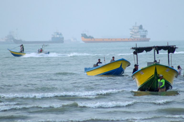 Vessels in the Strait of Hormuz near the beach of Bandar Abbas, Iran, July 27, 2026. Razieh Poudat/ISNA/via WANA (West Asia News Agency)via REUTERS ATTENTION EDITORS - THIS PICTURE WAS PROVIDED BY A THIRD PARTY. ATTENTION EDITORS - THIS PICTURE WAS PROVIDED BY A THIRD PARTY. ISRAEL OUT. NO COMMERCIAL OR EDITORIAL SALES IN ISRAEL. NO ACCESS FOR ISRAELI MEDIA. NO USE BBC PERSIAN. NO USE VOA PERSIAN. NO USE MANOTO. NO USE IRAN INTERNATIONAL. NO USE RADIO FARDA. DIGITAL: NO USE BBC PERSIAN. NO USE VOA PERSIAN. NO USE MANOTO. NO USE IRAN INTERNATIONAL. NO USE RADIO FARDA.